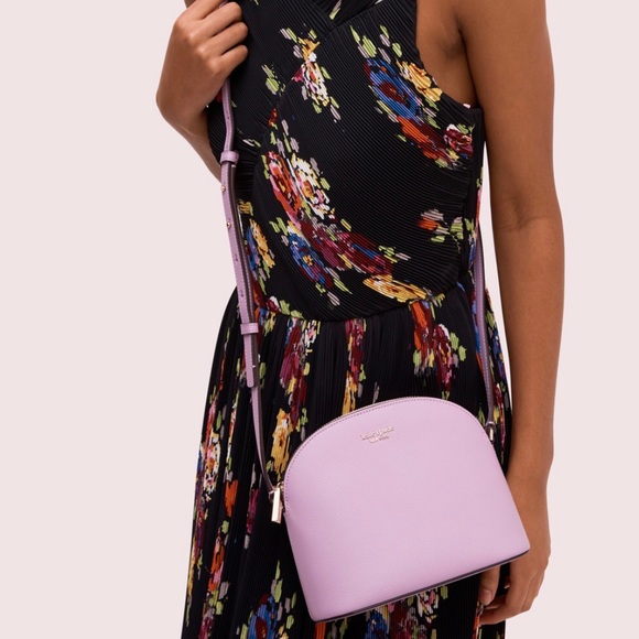 LASTONE👜💕NEW Kate Spade Dome Crossbody Orchid - Picture 2 of 5